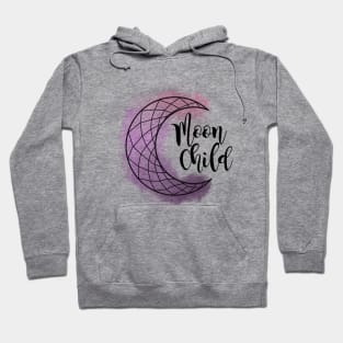 Pink moon child Hoodie